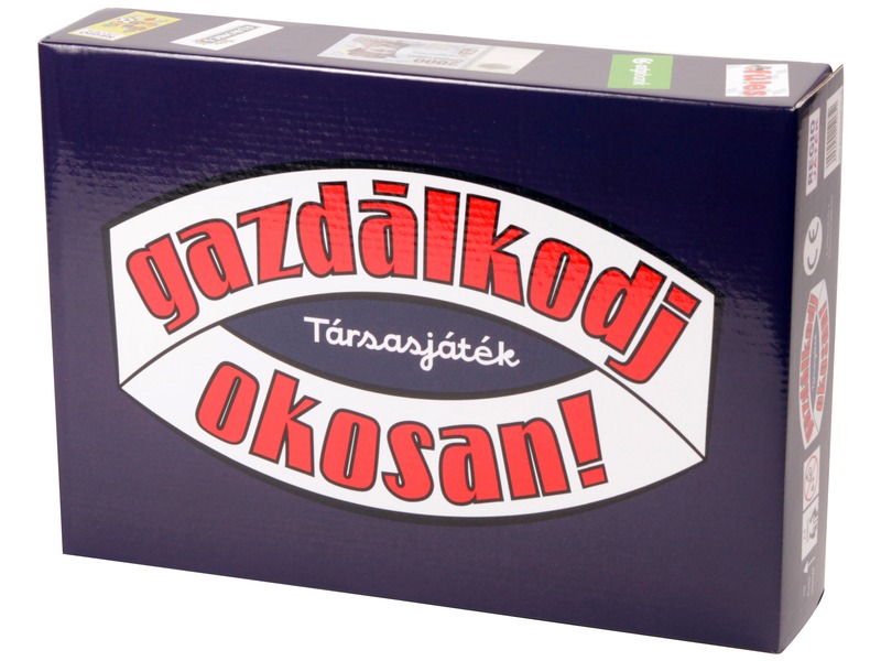 Gazdálkodj okosan társasjáték borítója