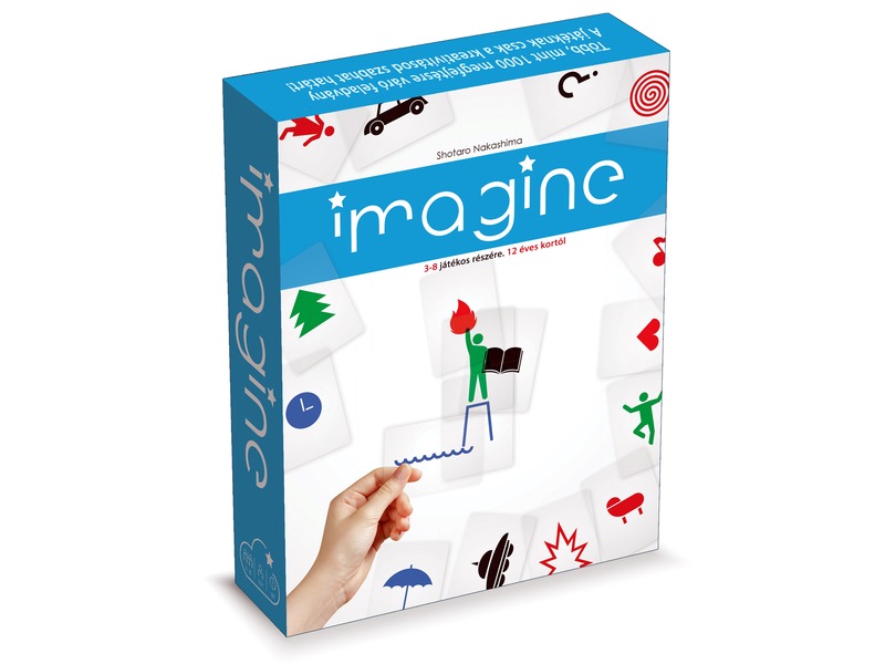 Imagine társasjáték borítója