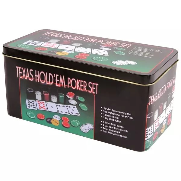 Texas Hold'em Poker szett társasjáték borítója