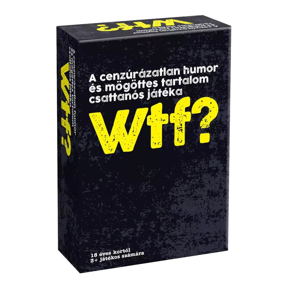 Wtf társasjáték borítója